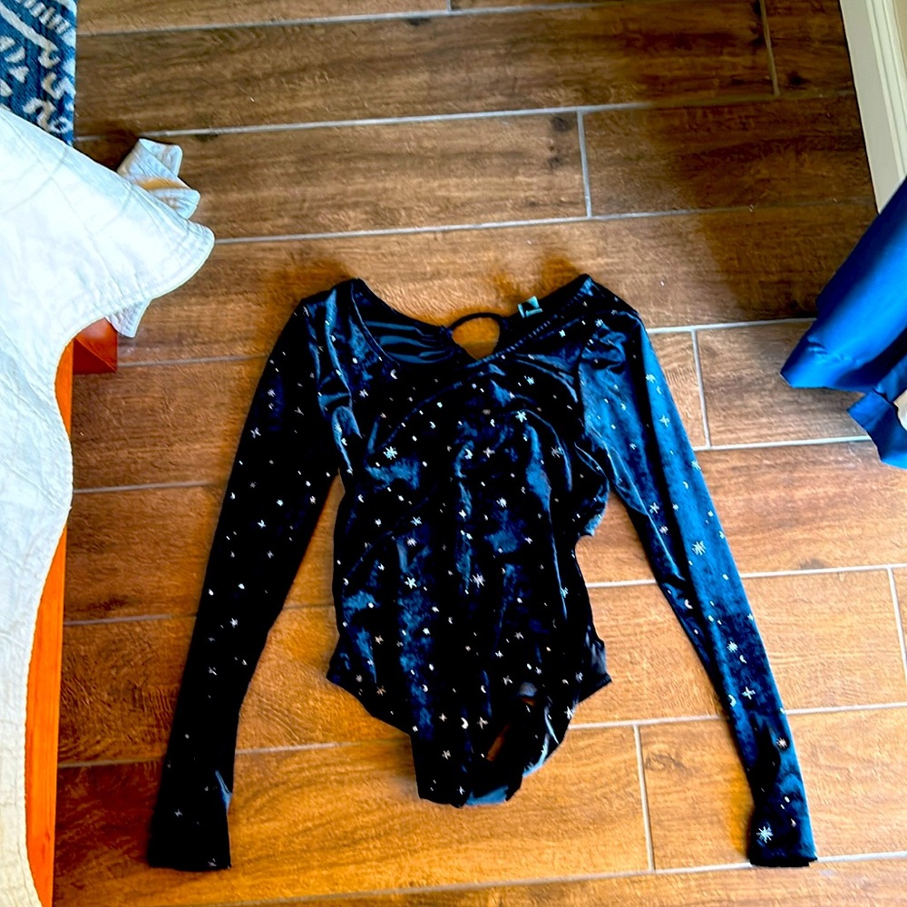 Wild Fable Velvet Bodysuit